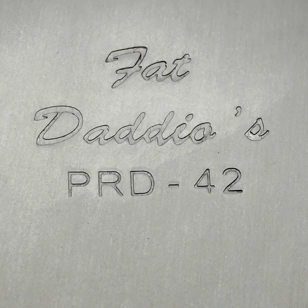 (2) Fat Daddio's Round Layer Cake Pans PRD-63 6 x 3